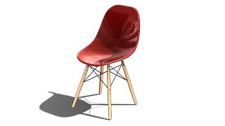 SolidWorks S Tutorial #314 : Eames DSW Chair (surfacing, 3D sketching, sheet metal)