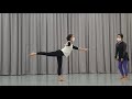 Somatic ballet on-line class 26-5