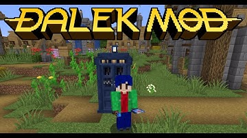 Showcasing the Dalek Mod in Minecraft