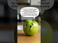 Apple Green🍏 is good for you check this out ? #pov #apple