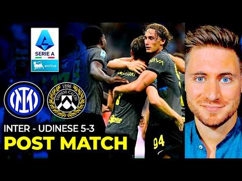 Video INTER UDINESE 5-3 RIMONTIAMO, ma TROPPI ERRORI!!!