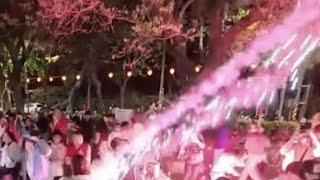 Terrifying Moment Fireworks Fly Into Crowds During Explosives Display