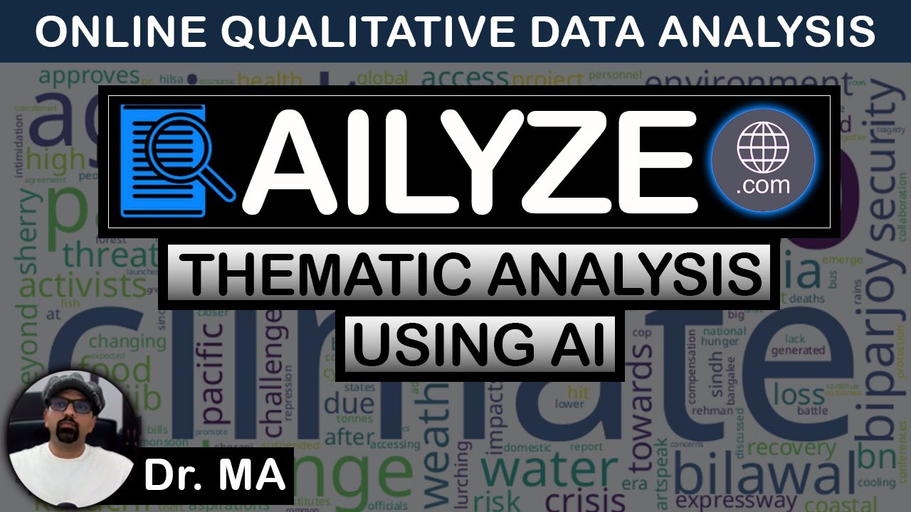 AILYZE.com - Online Thematic Analysis Using AI with AILYZE - Online Qualitative Research With AILYZE