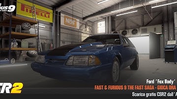 【CSR2】Jacob Toretto’s ’Fox Body’ Mustang, Shift & tune for 7.730