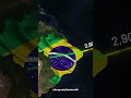 Brazil is closer to Africa than to its own west! 🌍 | Geography Curiosities