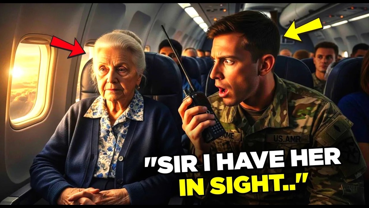 The Old Woman Sat Quietly on the Flight Until F-35 Pilots Called 'WIDOW SIX' on the Radio