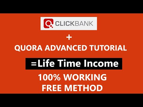 Clickbank and Quora Advanced Tutorial | Promote Clickbank Products on Quora Free Traffic