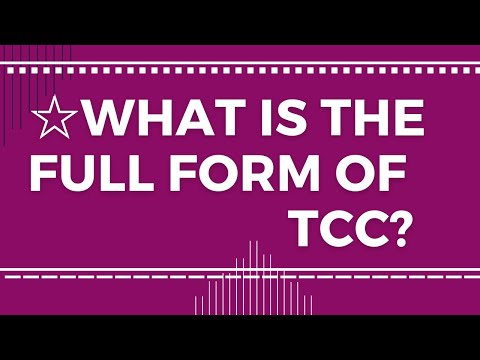 T C C Full Form