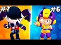 The 6 MOST *OVERRATED* BRAWLERS in BRAWL STARS