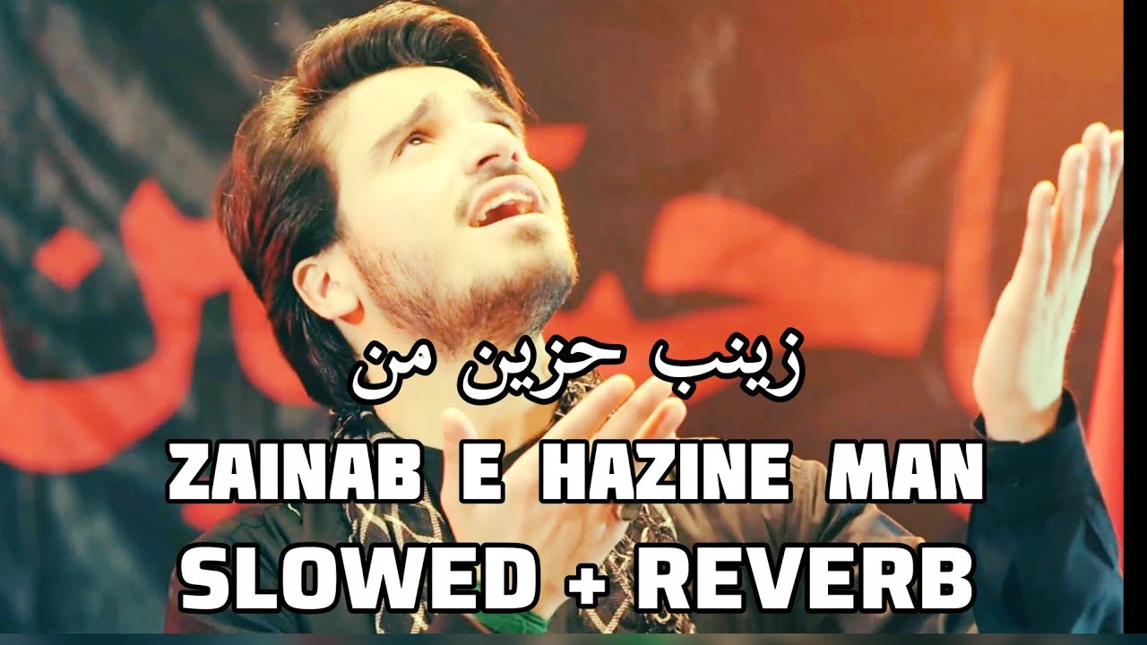 Ali Akbar Rizvi Zainab E Hazine Man | ( slowed + reverb ) | Ali Jee | Ali Akbar Rizvi ...