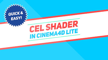 Quick Tips #1 - Cinema4D Lite Easy Cel Shading
