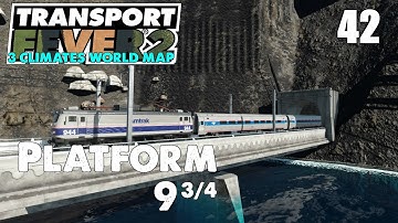 Platform 9 ¾ - 3 Climates World Map - Transport Fever 2 - Ep 42