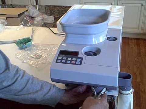 coin counter and sorter CS-2000 demonstration