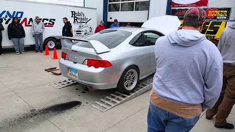 280whp Supercharged RSX Type S dyno run