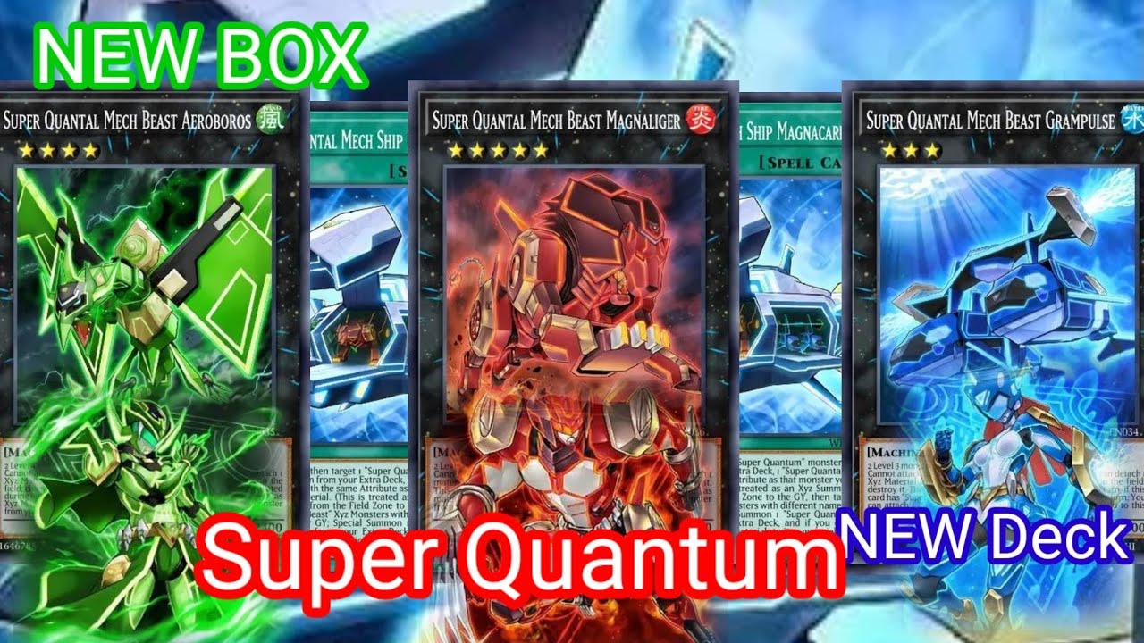 NEW BOXNEW Deck Super Quantum Deck [YuGiOh! Duel Links] YouTube