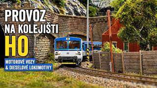 Provoz na kolejišti H0 | Motorové vozy & dieselové lokomotivy