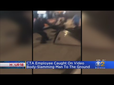 CTA Employee Under Investigation After Video Shows Him Body-Slamming Person