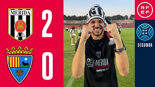 RESUMEN | AD Mérida 2-0 CD Teruel | Playoff a Primera RFEF | Final