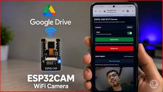 كاميرا ESP32-CAM واي فاي مع لوحة تحكم جوجل درايف | أنشئ كاميرا سحابية مجانية خطوة بخطوة screenshot 5