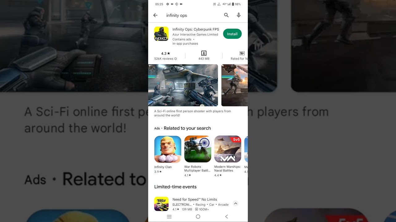 infinity ops game install 