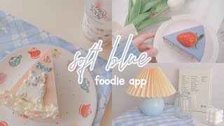 soft blue preset | foodie app | aesthetic filter🦋✨ screenshot 1