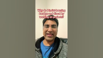 Why do I insist learning DevOps and Cloud by working on real project? #cloud #devopsengineer #devops