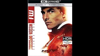 Closing to Mission Impossible UK 4K UHD Blu-ray (2018)