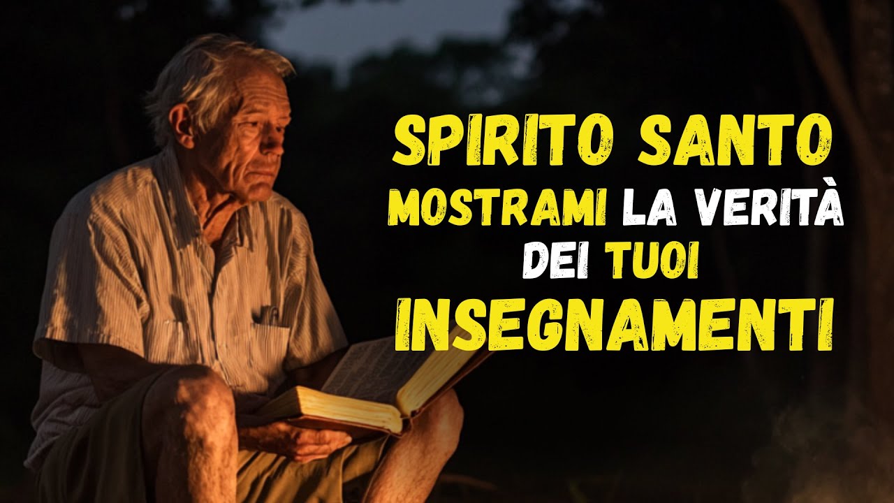 La verità dello SPIRITO SANTO che TRASFORMA la tua VITA SPIRITUALE, ma ...