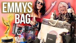 Opening the $60,000 EMMYS Gift Bag!! (Beauty Break)