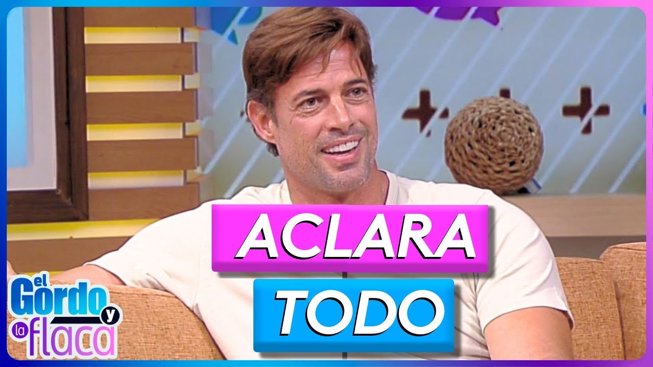 William Levy habla de amor, sus hijos y asegura que está “en paz” | El Gordo y La Flaca