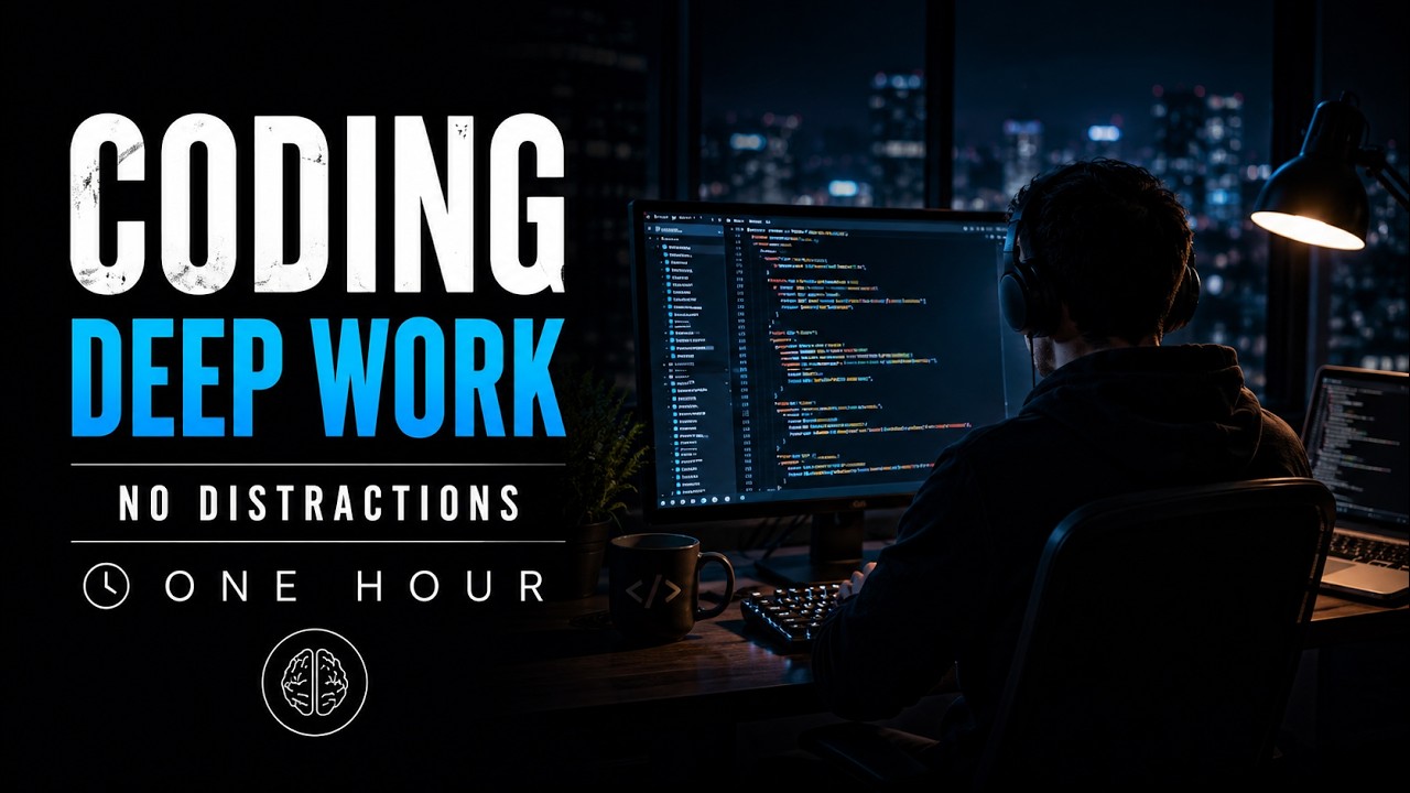 Zero Distractions Coding Music For Deep Focus - YouTube
