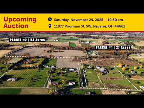 11877 Poorman St. SW, Navarre, OH home video tour