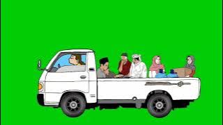 Green Screen Animasi Mobil #48