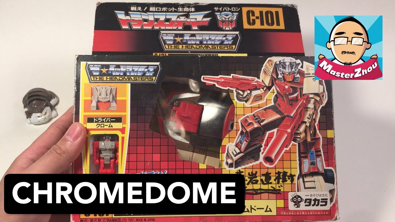 G1 Transformer Headmaster Chromedome Review ( Episode 1) YouTube