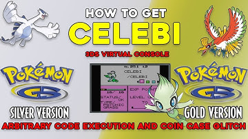 Pokemon Gold and Silver 3DS (VC): How to get CELEBI using the Coin Case Glitch