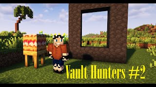 Vault Hunters 3 #2 VOD The FIRST Vault? (Also CHEATING a little ;) )#minecraft #vaulthunters #coop