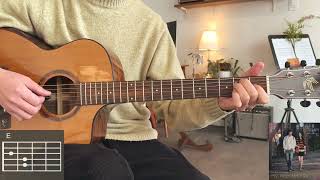 [꿈의기타] 김다니엘 of wave to earth - 사랑은 제시간에 도착하지 않아 Guitar Cover 기타 커버 TAB Chords 타브 코드 기타 악보