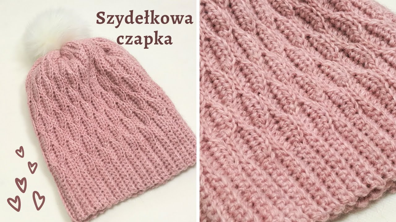 Szydełkowa czapka krok po kroku.