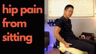 3 Tips to Relieve Hip Pain While Sitting