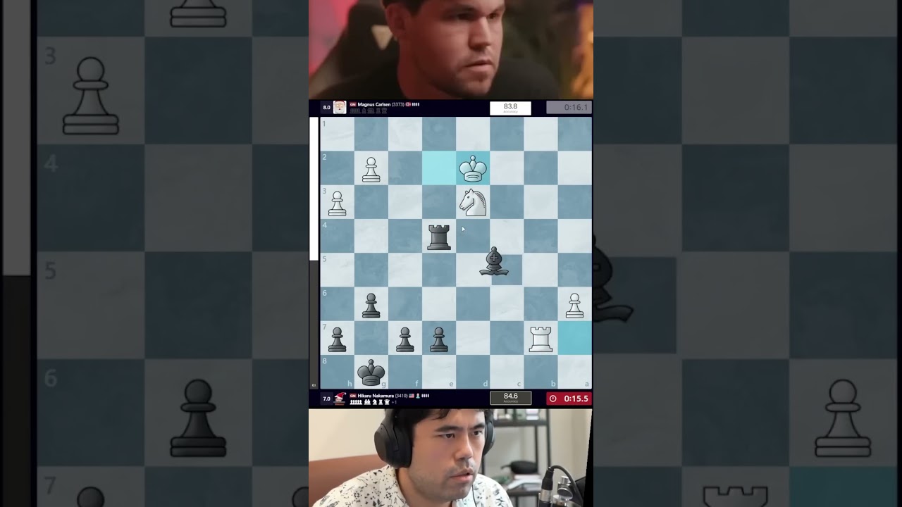 Magnus vs Hikaru Titled Tuesday INSANE MATCH #chess #gothamchess