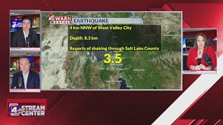 Did you feel it? 3.5 magnitude Earthquake shakes Wasatch Front