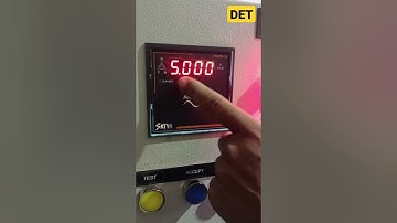 Programming of SATYA PENTA 3A DIGITAL Ammeter With ASS#digitalammeter #ammeter #electrical #dronveer