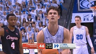 #4 Houston vs #21 BYU College Basketball Game Full Highlights 2024