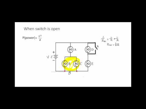 Video: Hoe weet je welke lamp helderder is in een circuit?