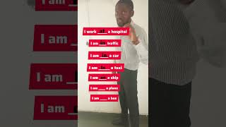preposition exercise