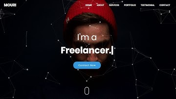 Mouri - Personal Portfolio Template | Themeforest HTML Templates