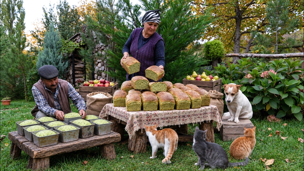 Wholesome Spinach Bread: A Rustic Village Recipe 🌿🍞