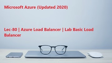 Lec-80 Azure in Hindi 103 & 104 - Azure Load Balancer - Lab Basic Load Balancer