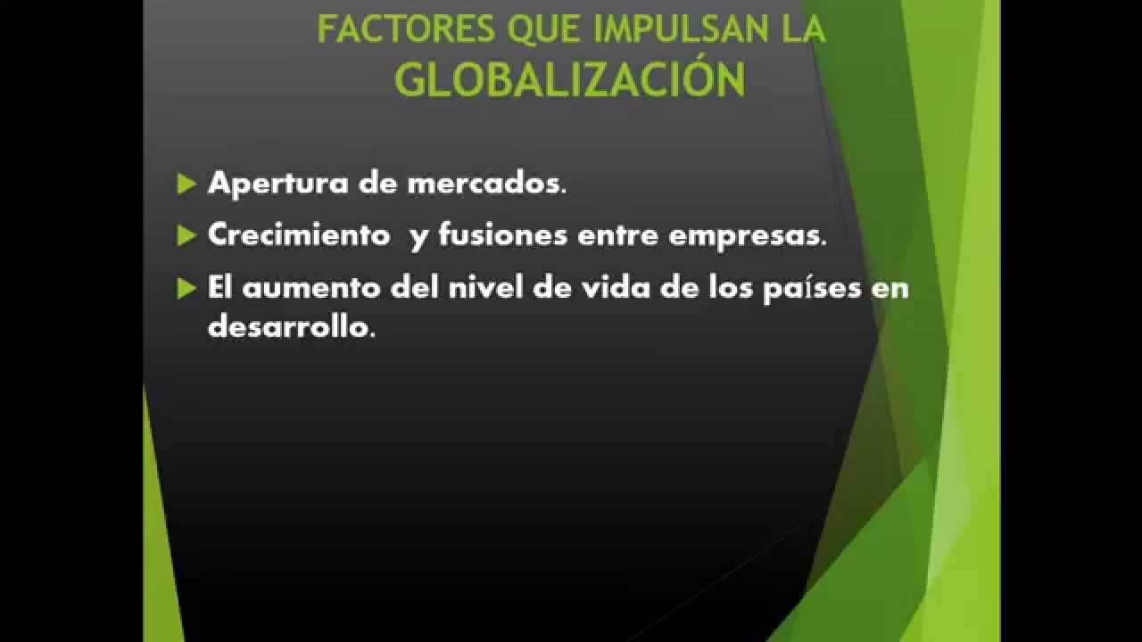 GLOBALIZACION (INICIACION) - YouTube