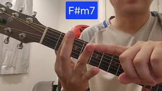 How to play the F#m7 chord